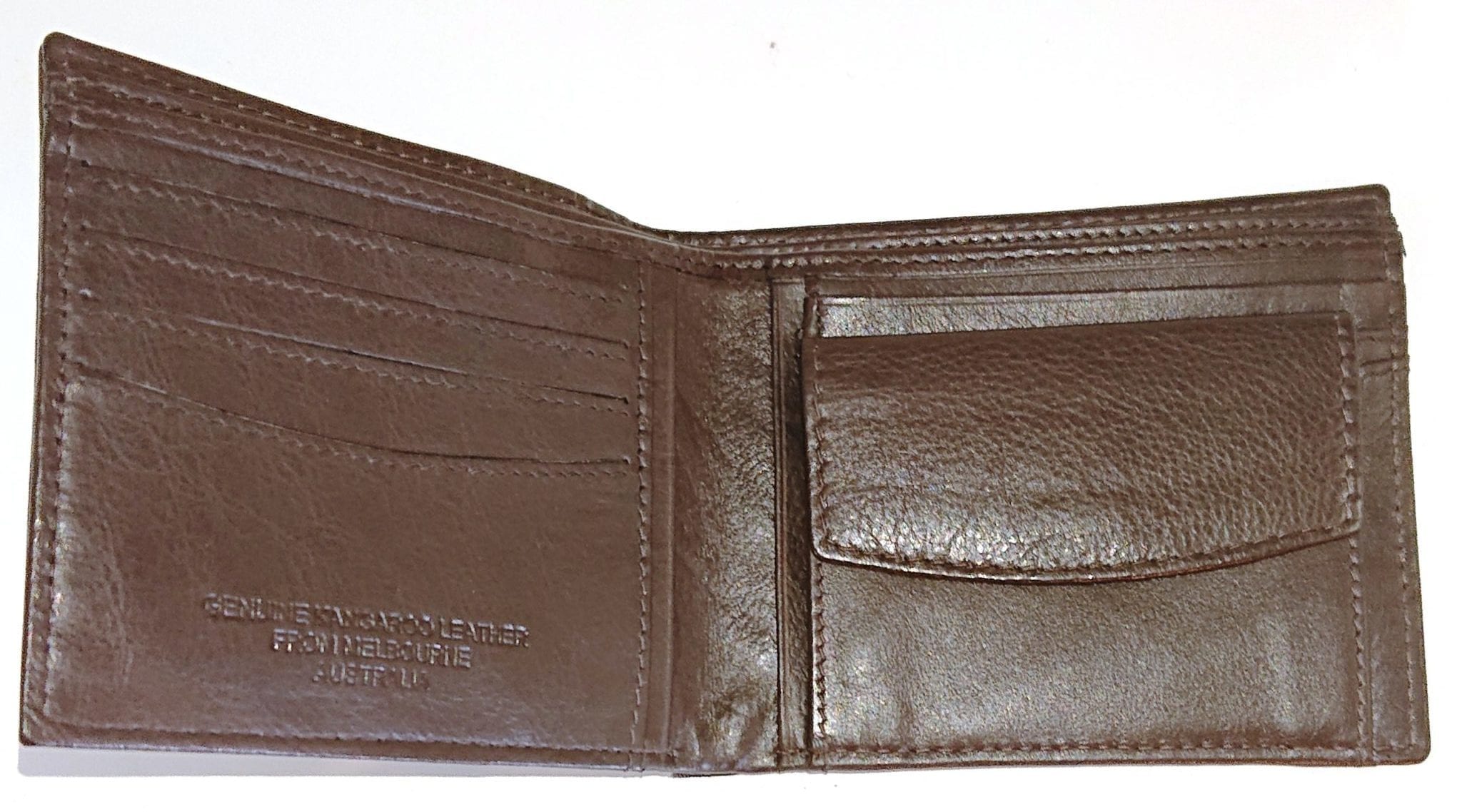 Kangaroo Leather Mens Wallet - Simon Martin Whips & Leathercraft